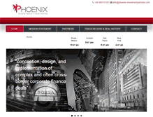 Tablet Screenshot of phoenix-investmentpartners.com
